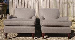 Howard and Sons pair of antique armchairs - Harley model2.jpg